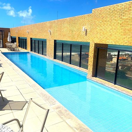 Apartamento 50M Praia- Piscina - Vista Mar - Academia - Maceió Esterno foto