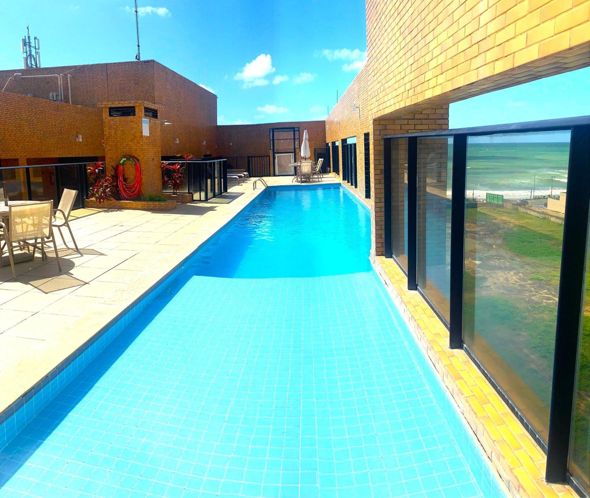 Apartamento 50M Praia- Piscina - Vista Mar - Academia - Maceió Esterno foto
