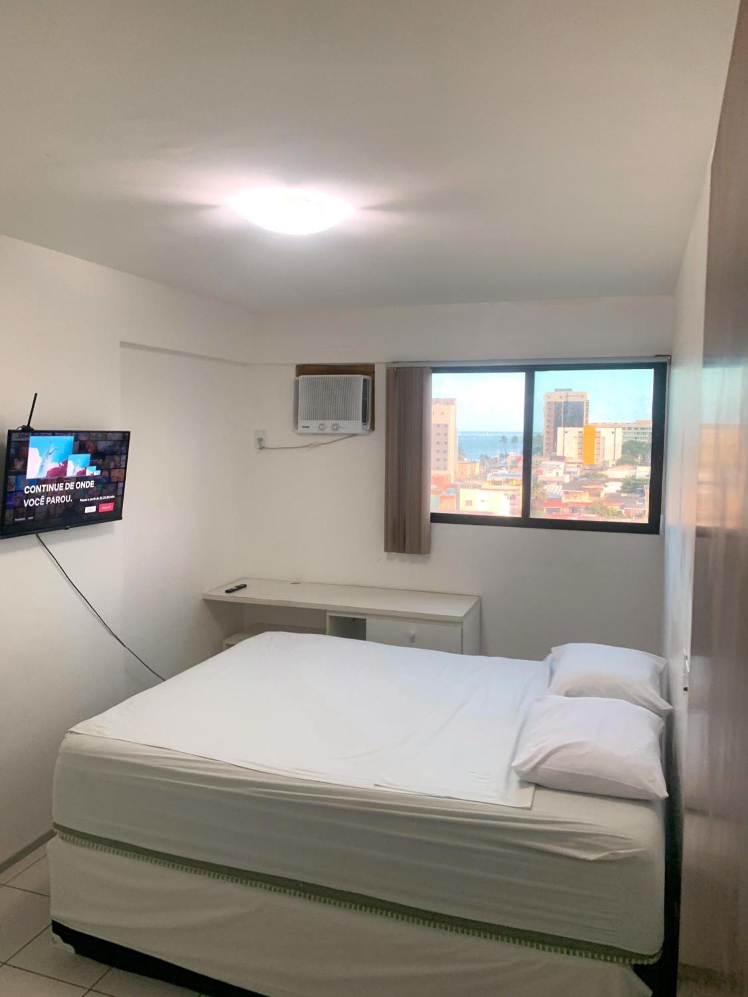 Apartamento 50M Praia- Piscina - Vista Mar - Academia - Maceió Esterno foto