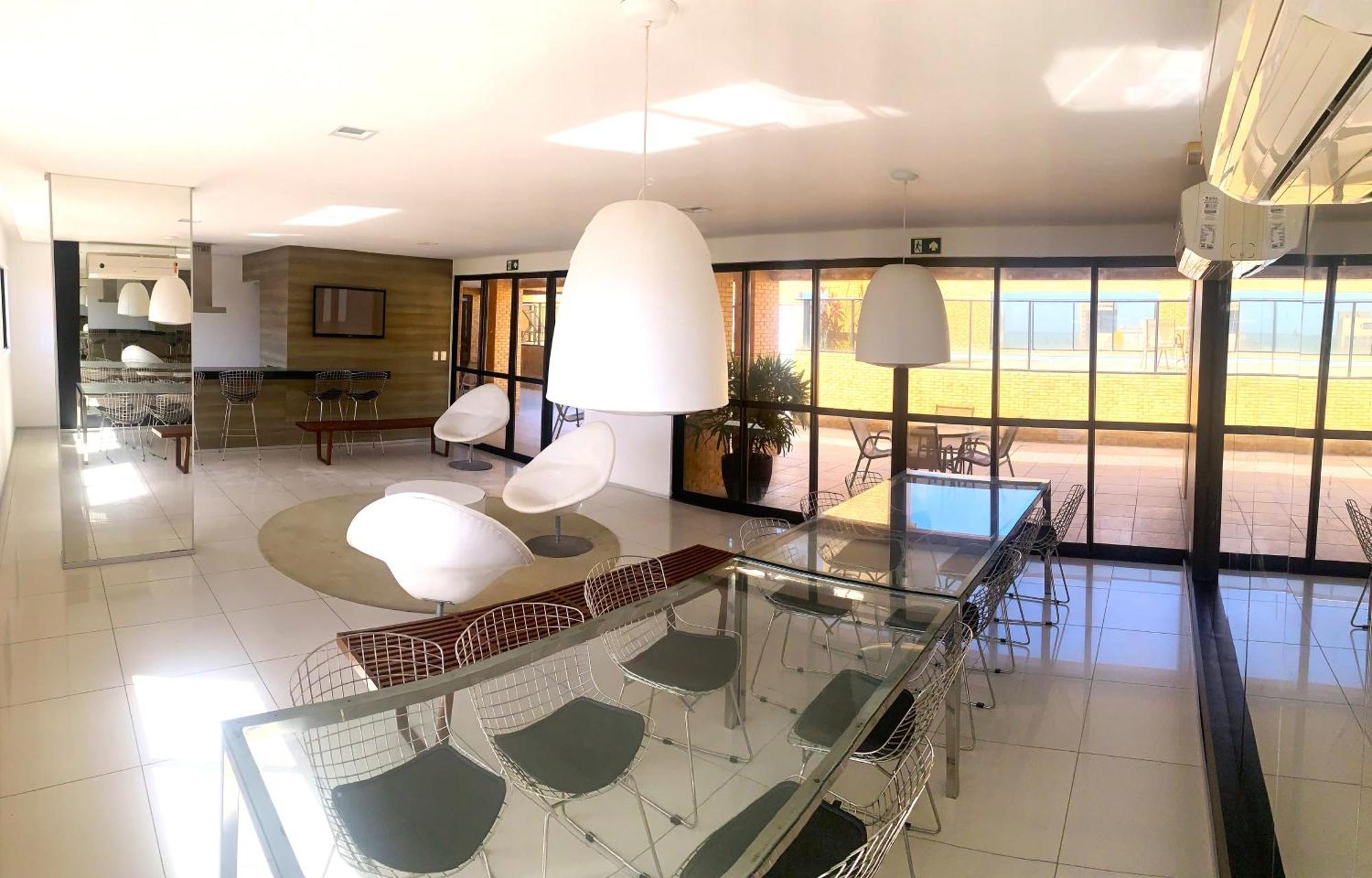 Apartamento 50M Praia- Piscina - Vista Mar - Academia - Maceió Esterno foto