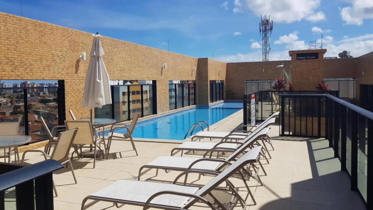 Apartamento 50M Praia- Piscina - Vista Mar - Academia - Maceió Esterno foto